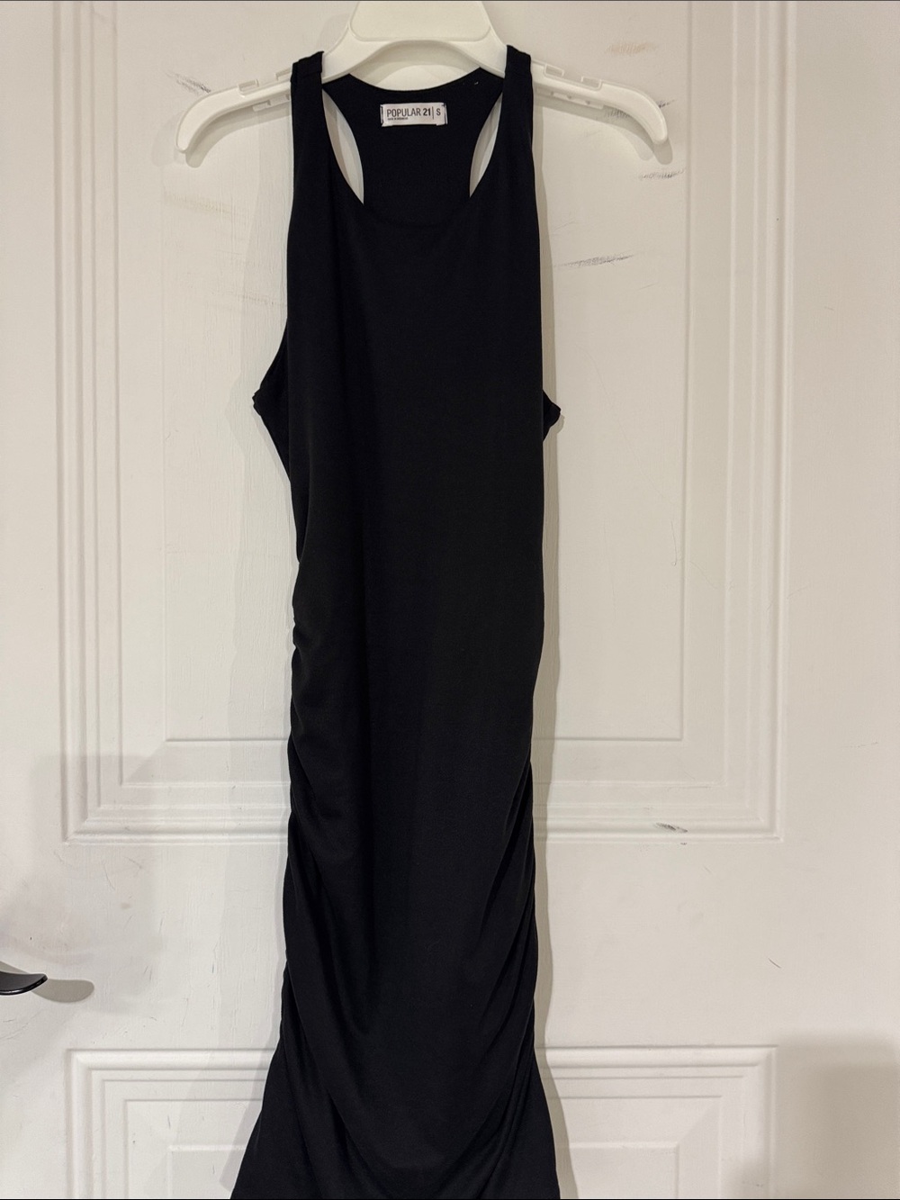 Popular 21 - Black Sleeveless Maxi Dress